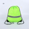 Pack Drawstring Backpack Bag with Reflective Strip String Backpack Cinch Sacks Bag Bulk for School Yoga Sport Gym Traveling