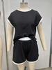 European & American Casual Women's Short Sleeve Shorts Set (2026 Edition)