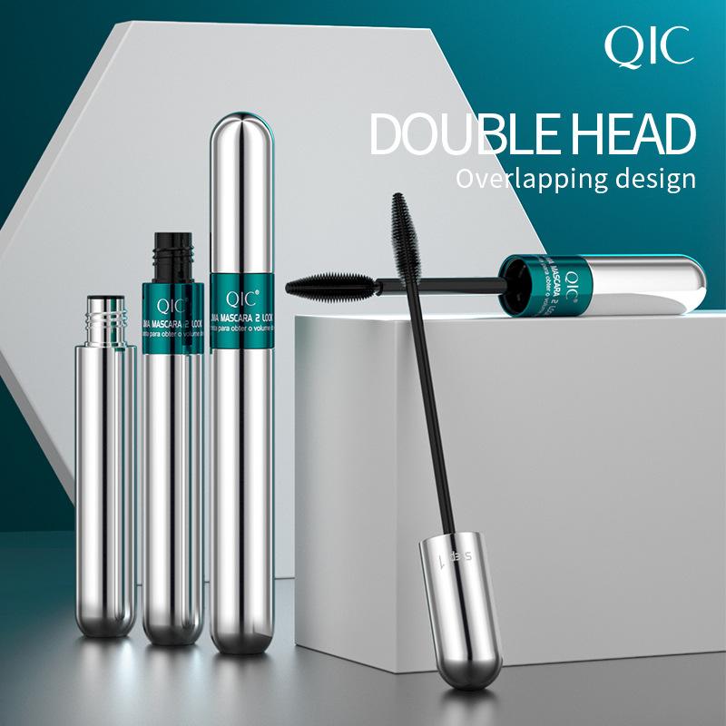 Double-Effect Mascara 4D Waterproof, Slender And Dense Integrated Dual-Purpose Japanese Makeup