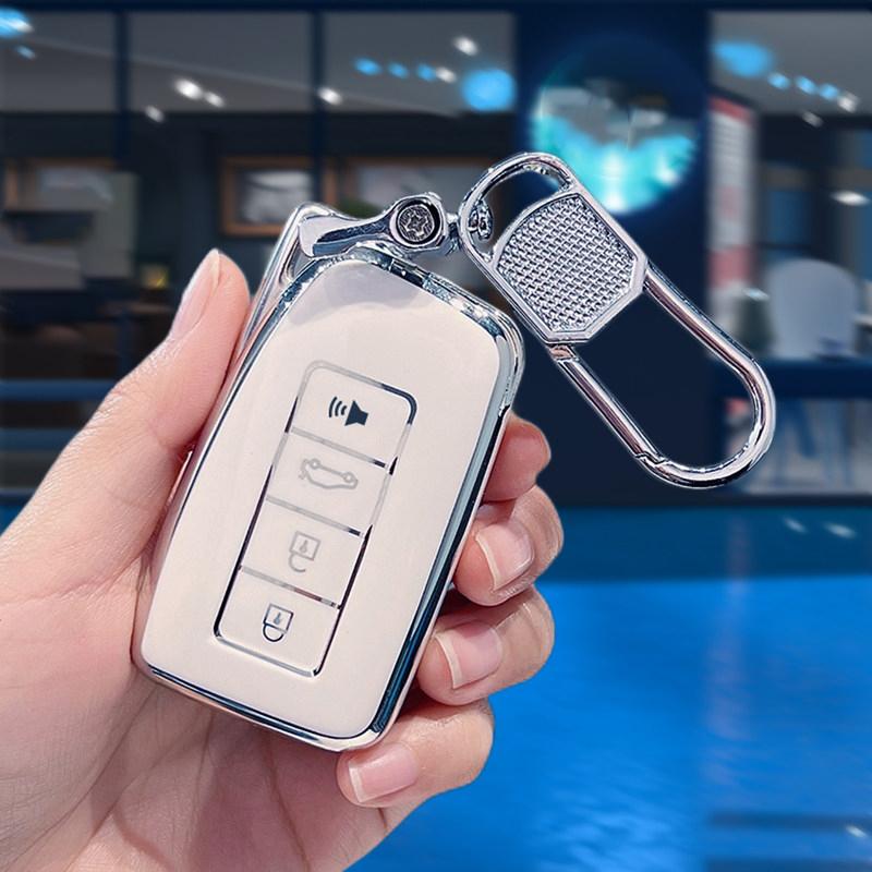 3/4 Buttons Tpu Auto Keyless For Lexus Nx 200 Nx300H Rx 350 450H Es 350 Es 300H Shell Fob Holder Car Key Case Cover Accessories