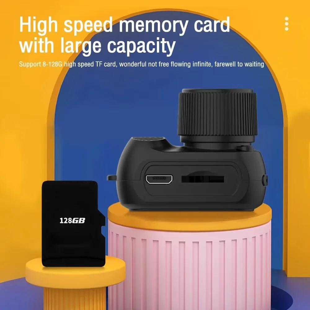 Y3000 Mini Action Camera Keychain Camera 1080P Sport Camera Ultra Compact Portable Camera Pocket Video Recorder Support TF Card