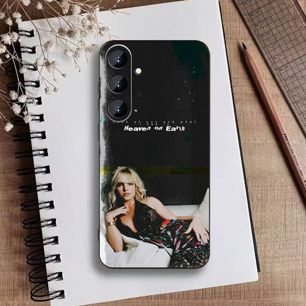 

Singer V-Britney Spears Phone Case For Samsung Galaxy A73,A72,A71,A70,A52,A51 Others Soft Black Cover Samsung a71 4g