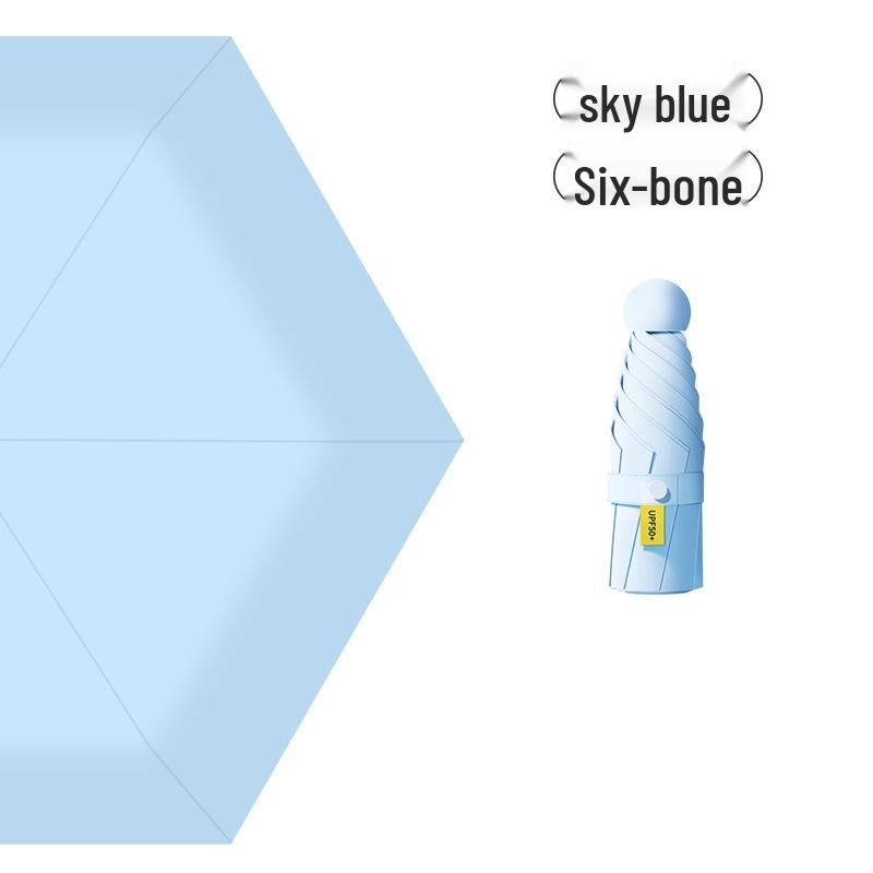 Compact Dual-Use UV Protection Sunshade Umbrella