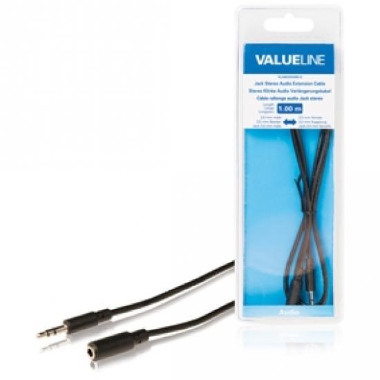 Câble Rallonge Audio Jack 6,3 Mm Stéréo - 5 Mètres, Fiche Mâle Vers Femelle - Pour Instruments Et Enceintes