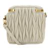 MIU MIU Lammleder Umhängetaschen Damen Beige 5NR018_AFP_PF009
