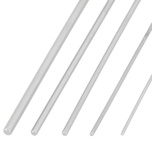 TONE Long Hex L-Shaped Wrench Set AL500, 5 Pieces