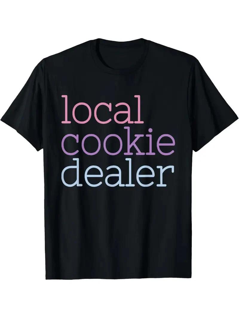 Retro Vintage Local Cookie Dealer Funny Baking Cookie Lover T-Shirt Men s T-shir M