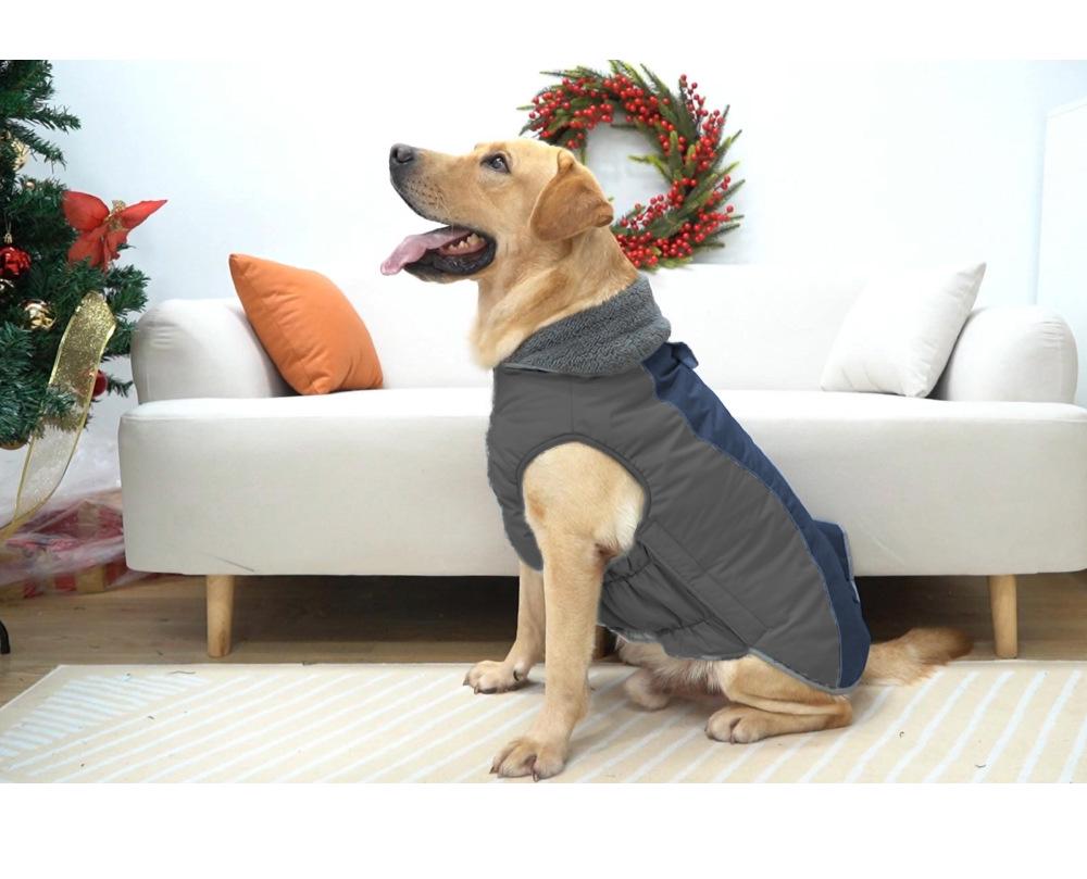 Dog Autumn/Winter Warm Cotton Clothes - Trendy Colors