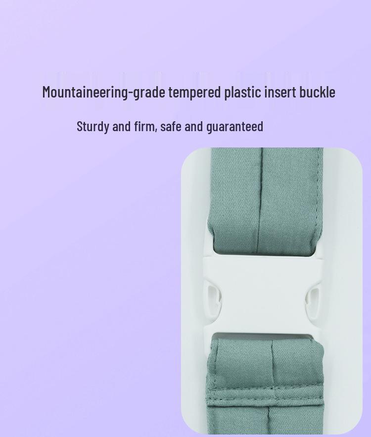 Ganzjahres-Babyschlinge mit Kraftsparfaktor: Freihändiger Komfort für Neugeborene