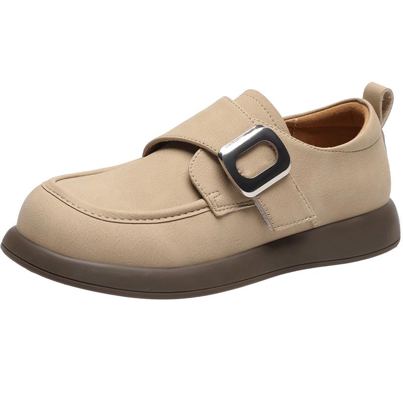 ZHR Women s Retro Platform Loafers 40