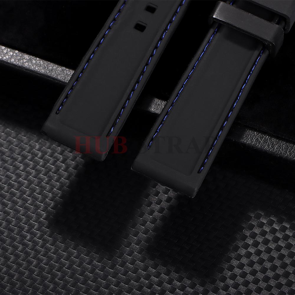 Silicone Rubber Watch Band 26mm 18mm 20mm 22mm 24mm Universal Waterproof Sport Strap for Casio for Seiko Bracelet Watchband