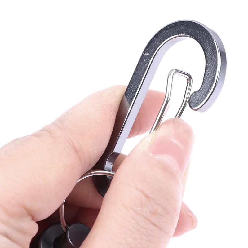 Fishing Hanging Buckle Magnetic Buckle With Keychain Carabiner Anti-Falling Fast Hanging Buckle Metal Strong Magnetic Buckle
