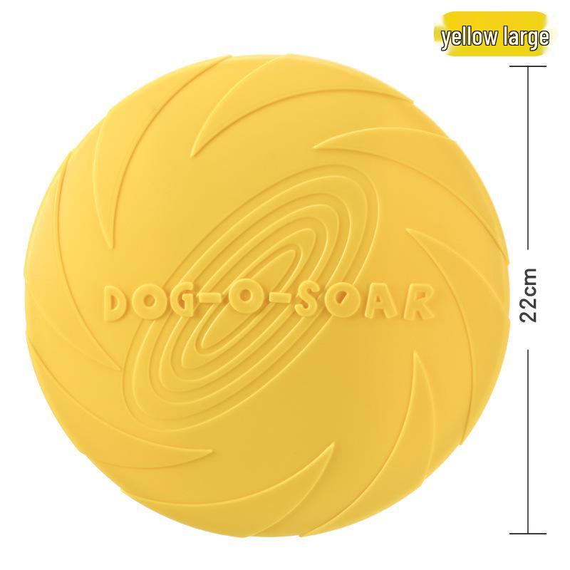 DOG-O-SOAR Chew-Resistant Floating Dog Frisbee Toy