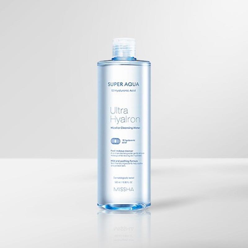 [MISSHA] Super Aqua Ultra Hyalron Micellar Cleansing Water 500ml