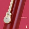 Jinhao 1935 Fountain Pen Palace Museum Red & Transparent Barrel Guitar Clip Star Cap M Nib for Office Signature School