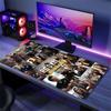 Noob Old Man Mouse Pad, Large Gaming Desk Mat, Non-slip XXL Mousepad for Laptop & Tablet, Mini PC Playmat with Stitched Edges