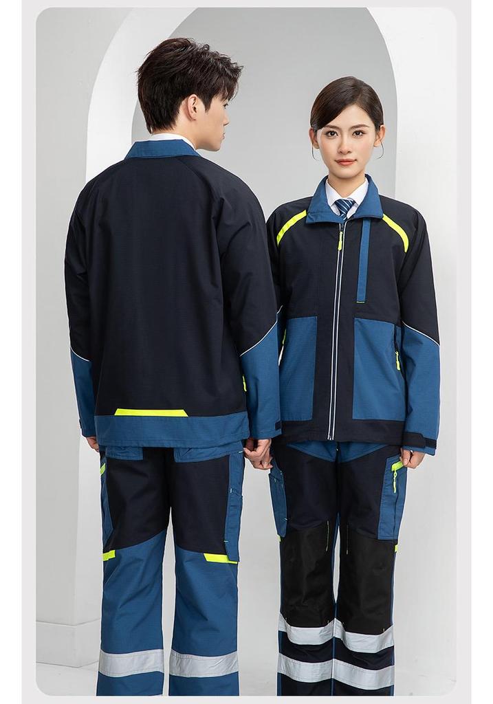 Tear-Resistant Multi-Pocket Work Pants for Spring and Autumn