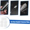 8pcs Invisible Car Door Handle Bowl Stickers Anti-scratch Protector Film Trims
