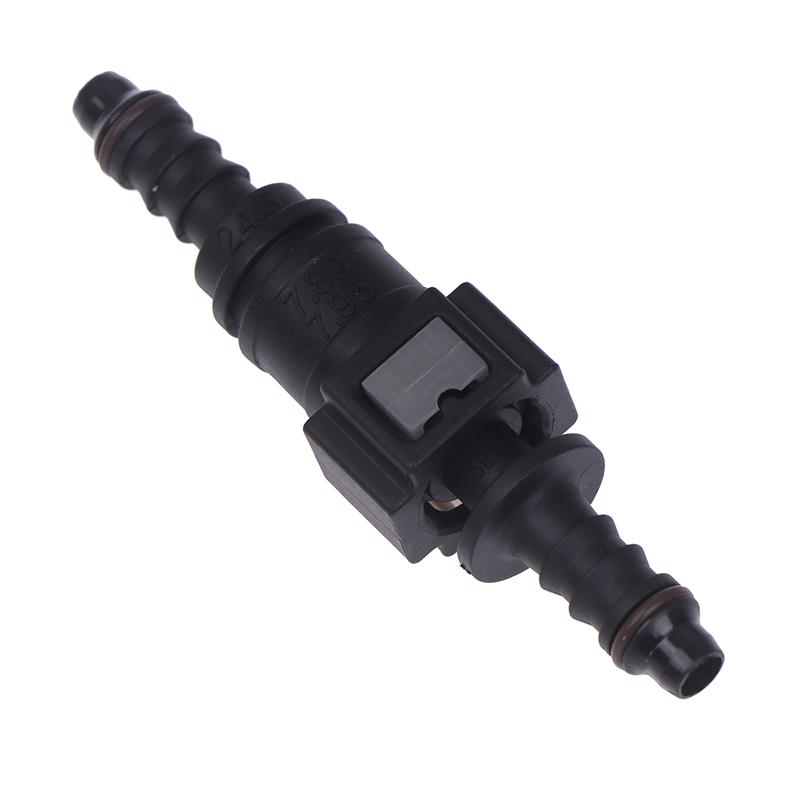 Car Fuel Line Coupler Hose Quick Release Connector Coupler Id6 7.89 Nylon Oil Pipe Adapter Straight Fuel Line Quick Connector
