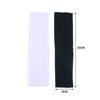 2Pcs Unisex Summer Sports Yoga Headband Simple Adjustable Running Sweat-Absorbing Elastic Single-Color Hair Band