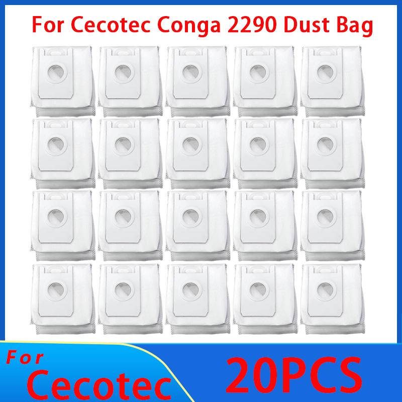 Dust Bags For Cecotec Conga 2290 Accessories Vacuum Cleaner Dust Filter Spare Parts Dust Box Dust Bags Replacement