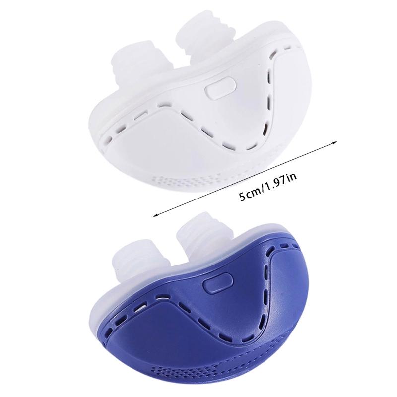 USB Rechargeable AntiSnoring Device Nasal Dilator With Long Last 8Hour Battery For Convenient Travel Overnight Use