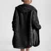 Women's Double-Sided Fleece Cardigan Coat - Cozy, Warm, and Slimming for Autumn and Winter
