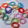 Fashion Bohemian Colorful Beads Bracelet Multi-layer Handmade Beaded Bracelets Women Girls Party Holiday Jewelry Gifts