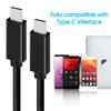 10FT USB Type-C Cable Fast Charging USB 3.2 Gen 2 5A 100W 4K Video 10Gbps Data Transfer for Computer & Earphone
