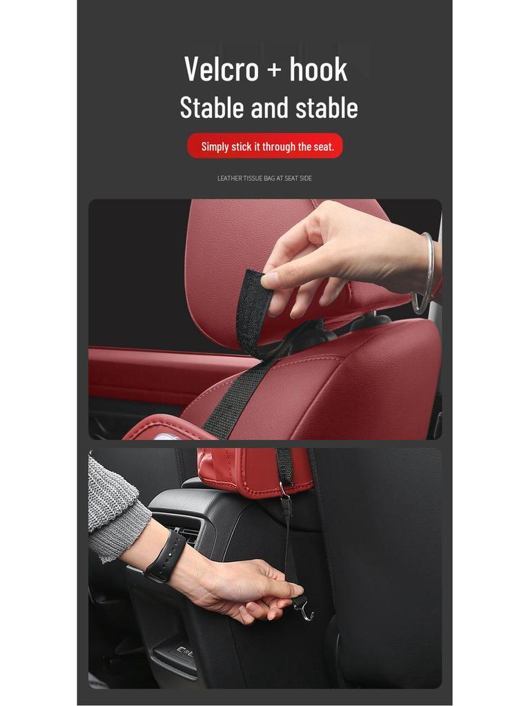 Sitzseiten-Aufbewahrung & Taschentuchbox für BMW X3/X4/X5/X6/X7/3er/5er Serie