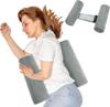 Adjustable Side Sleeping Sleeping Sleeping Sleeping Cylinder Long Pillow Two-piece Set (Gray Standard Code)
