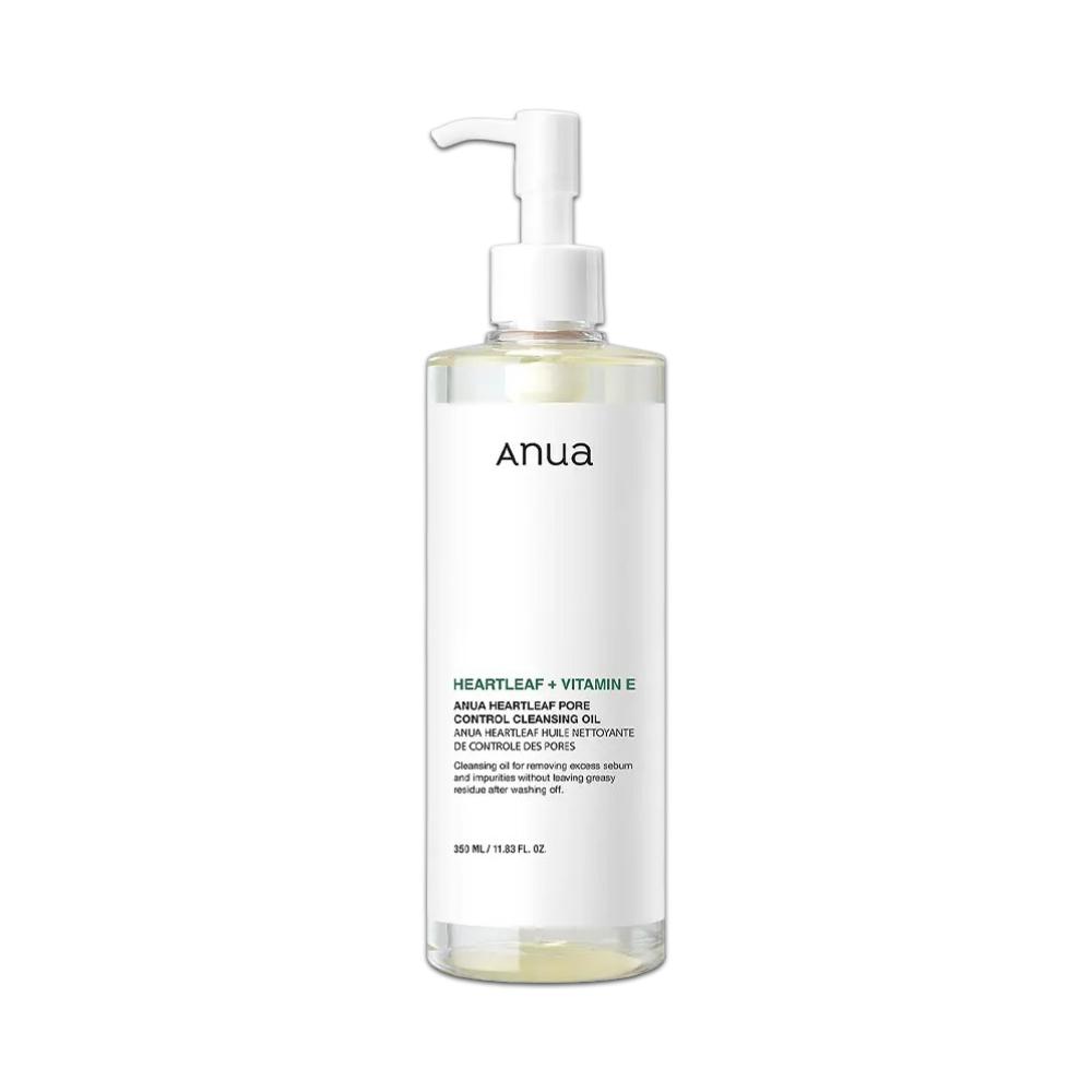 

[Large Size] ANUA Heartleaf Pore Control Cleansing Oil 350ml – Deep Cleansing Makeup Remover 350 ml