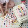 Cute Zippered Travel Storage Bag Large Capacity Waterproof For Clothes, Underwear, Suitcases Clothing Classification Storage Bag
