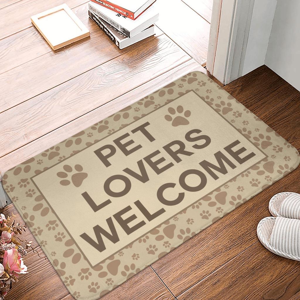 Wipe Your Paws Floor Door Bath Kitchen Mats Anti-Slip Outdoor  Doormat Garage Entrance Rug Carpet Footpad