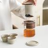 Portable Glass Travel Tea Set