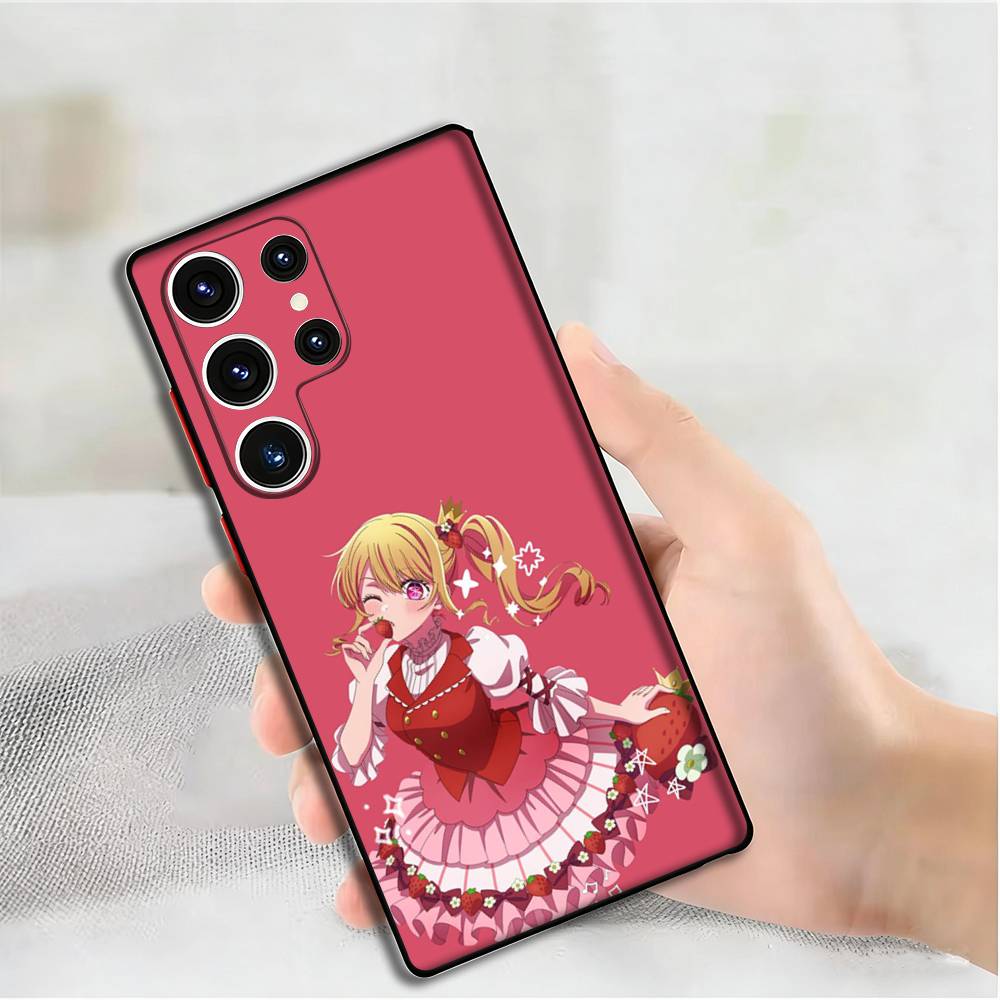 Anime H-Hoshino Phone Case For Samsung S24,25,23,22,21,20 Plus Ultra 5G Lite Shockproof Cover