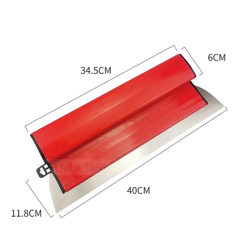 Plasterer Tool Powder Wall Stainless Steel Skimmer Putty Knife Smooth Painting Finishing Plastering Construction Bricklayer Tool