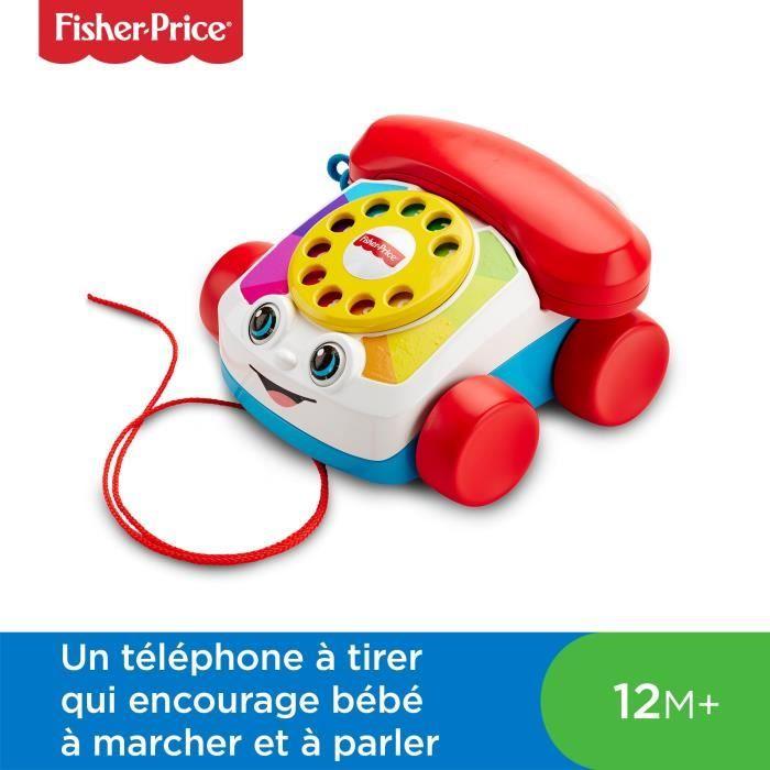Fisher-Price - Animovaný telefon - Hračka pro rozvoj - 12 měsíců a + FGW66