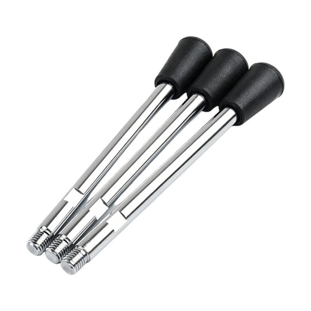 3 PCS Carbon Steel Machine Handle Rod M12 Thread Lathe Handle Rod Milling Machines