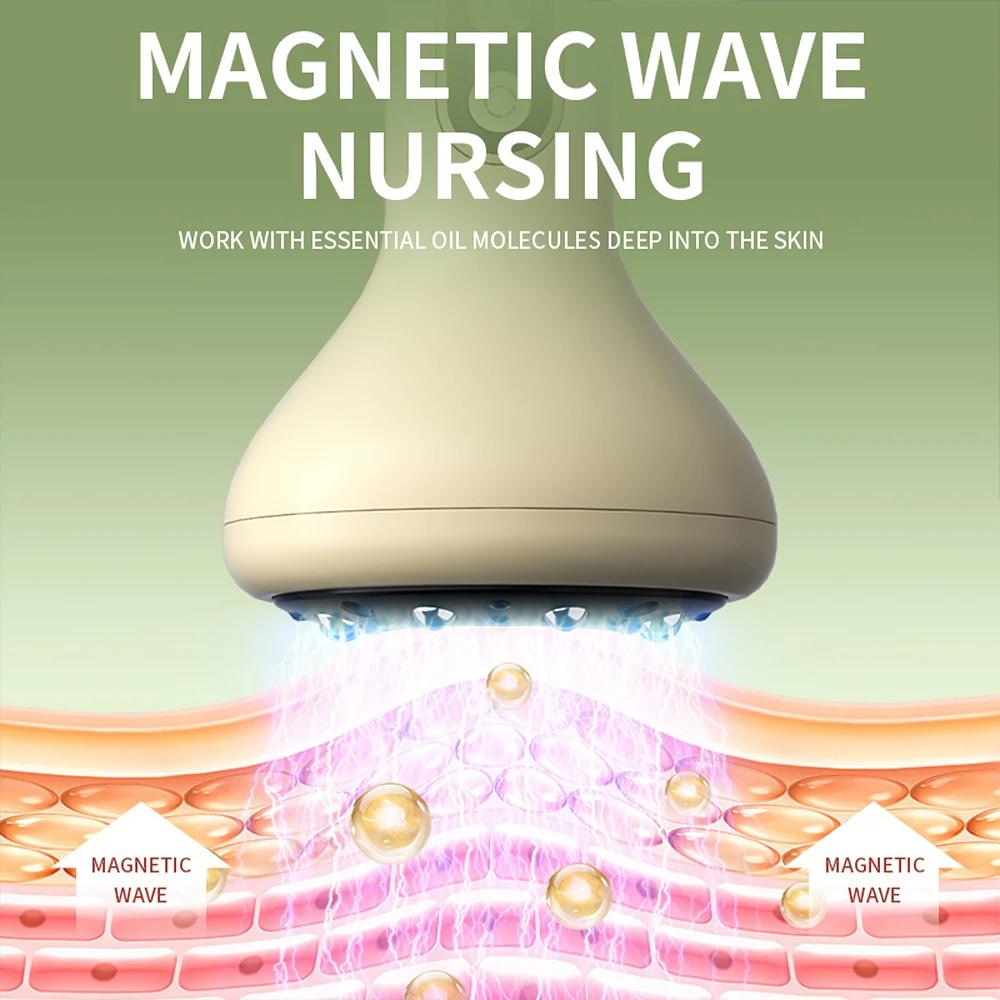 Smart Cupping Massage Machine 9 Levels Vacuum Suction Cup Chinese Meridian Cans Red Light Heating Jars Body Cellulite Scraping