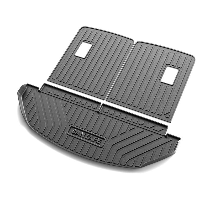 Nowoczesna ognioodporna i odporna na zużycie mata PET do bagażnika z pełnym pokryciem do przechowywania w tylnym przedziale