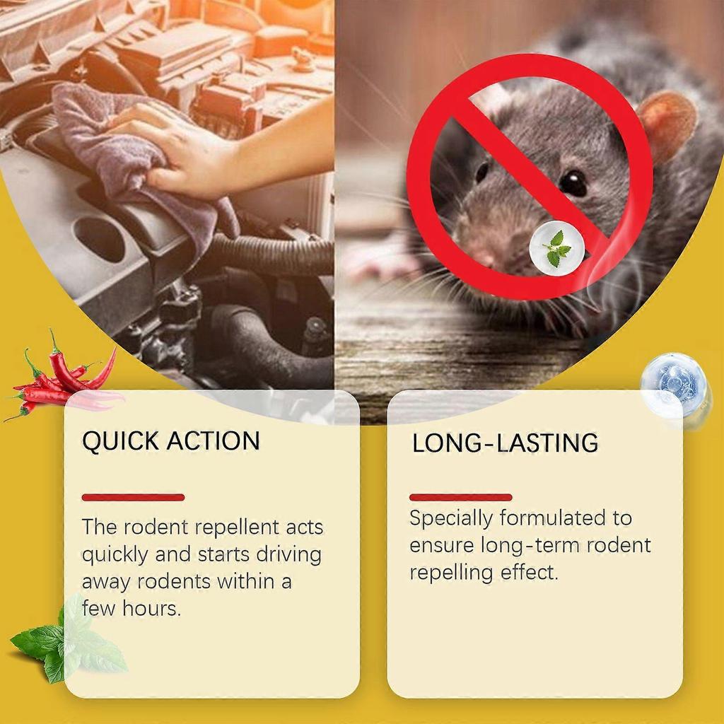 Jaysuing Mouse Repellent Spray Home Indoor Car Engine Outdoor Mouse Repellent Spray
