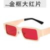 Designer Sunglasses Men Stainless Steel No Screw Sun Glasses with Glasses Bag and Cloth UV400 Protection Color Lenses