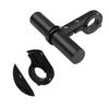 Bicycle Extension Frame Handlebars Accessories Bike Lamp Phone Holder (black 10cm alloy tube)