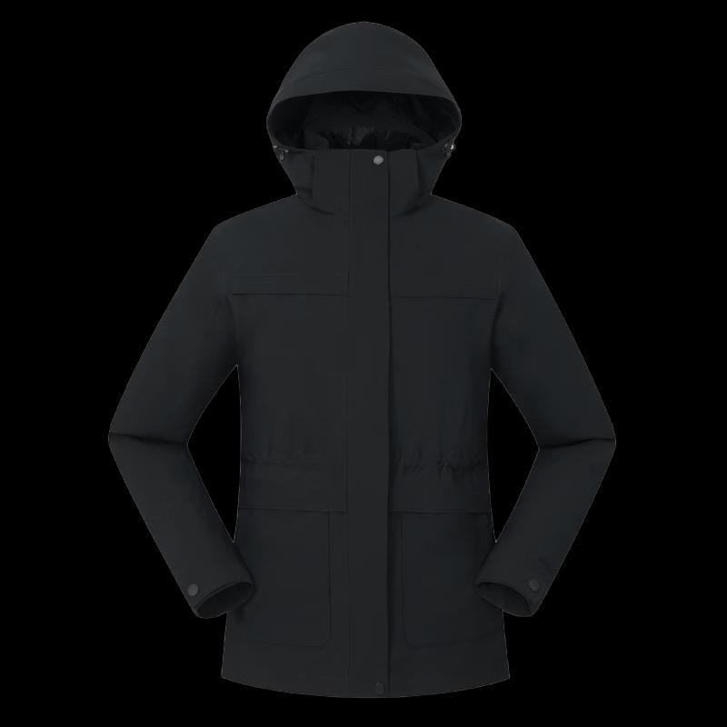 Lanbu Women's Winter 3-in-1 Softshell Jacket