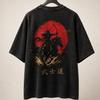 Japanese Archer T-Shirt / Snow Washed Oversized Tee, Heavyweight Vintage Look Streetwear