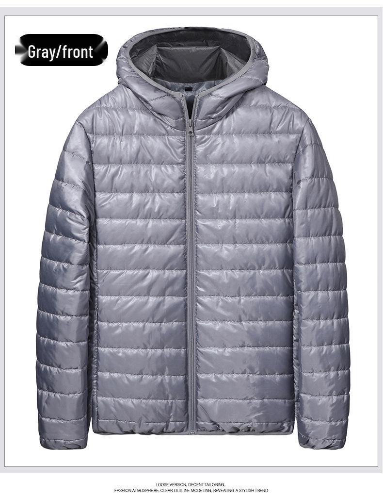 2025 Men's Autumn/Winter Lightweight Padded Down Cotton Jacket