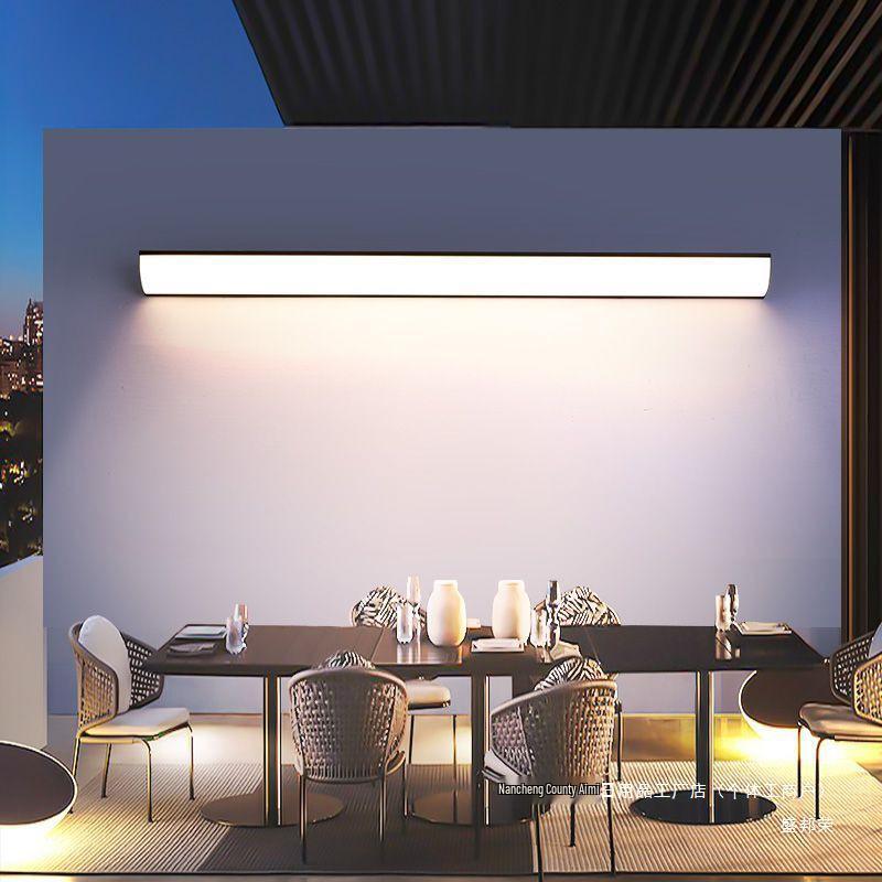 Outdoor LED Waterproof Wall Light - Super Bright Courtyard and Entrance Light for Balcony and Terrace