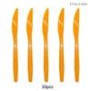 Disposable Knife Fork Spoon Cutlery Set Pink Blue Disposable Tableware Birthday Party Decorations Wedding Baby Shower Supplies