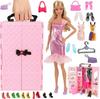 Wardrobe Foldable Clothes Cabinet + Doll